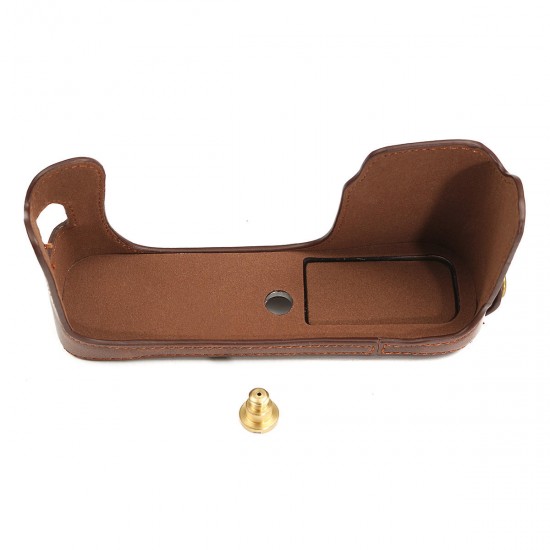 Camera Leather Bag Cover Case Bottom Opening for Fujifilm x100 x100s x100m x100t Camera Leather Bag Cover Case Bottom Opening for Fujifilm x100 x100s x100m x100t