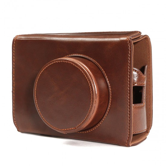 Camera Leather Bag Cover Case Bottom Opening for Fujifilm x100 x100s x100m x100t