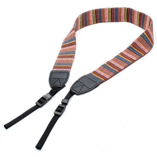 Color Neck Shoulder Strap For DSLR Nikon Canon And Other Camera