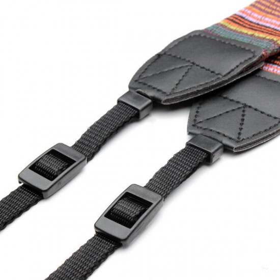 Color Neck Shoulder Strap For DSLR Nikon Canon And Other Camera