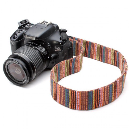 Color Neck Shoulder Strap For DSLR Nikon Canon And Other Camera Color Neck Shoulder Strap For DSLR Nikon Canon And Other Camera