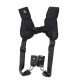 Double Shoulder Neck Strap With Sling Belt For Digital SLR DSLR Camera