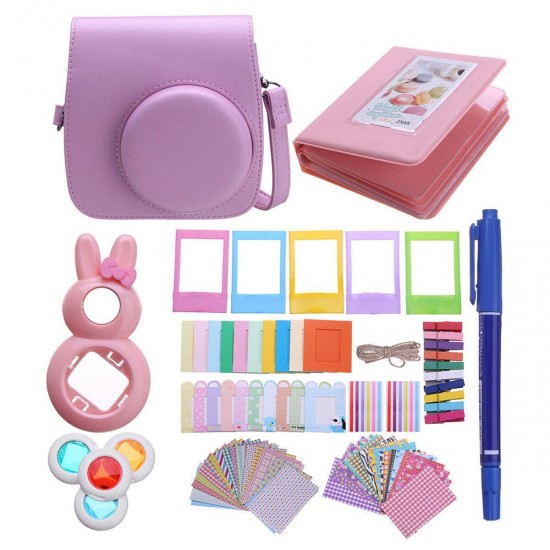 Full Portable Film Camera Bag Photo Album For Fujifilm Instax min7/7S/8/9 Camera Full Portable Film Camera Bag Photo Album For Fujifilm Instax min7/7S/8/9 Camera