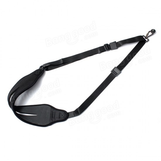 Nylon Camera Shoulder Neck Strap Belt Sling For Canon Nikon Sony DSLR Black Nylon Camera Shoulder Neck Strap Belt Sling For Canon Nikon Sony DSLR Black
