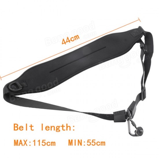 Nylon Camera Shoulder Neck Strap Belt Sling For Canon Nikon Sony DSLR Black