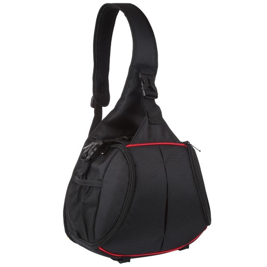 PU5013B Water-resistant Triangle Sling Shoulder Messenger Camera Bag PU5013B Water-resistant Triangle Sling Shoulder Messenger Camera Bag