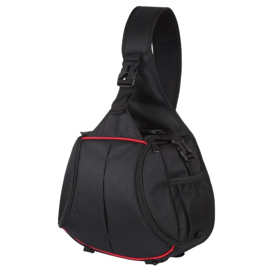 PU5013B Water-resistant Triangle Sling Shoulder Messenger Camera Bag