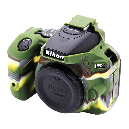 PU7114 Soft Silicone Protective Case for Nikon D5500 D5600 DSLR Camera