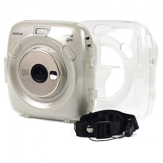 SQ20 Camera Special Transparent Shell Crystal Protective Cover Environmental Protection Storage Case With Strap SQ20 Camera Special Transparent Shell Crystal Protective Cover Environmental Protection Storage Case With Strap