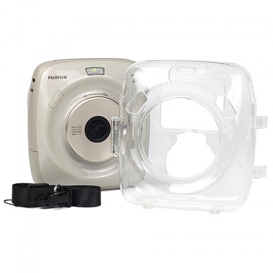 SQ20 Camera Special Transparent Shell Crystal Protective Cover Environmental Protection Storage Case With Strap