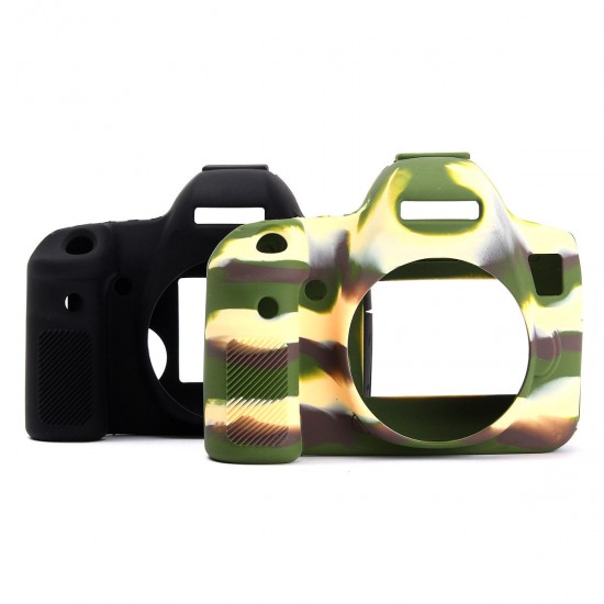 Silicone Rubber Protector Bag Body Cover Case Skin For Canon 6D