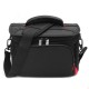 Waterproof Camera Shoulder Bag Travel Carrying Case with Rain Cover For DSLR SLR Camera Flash Lens