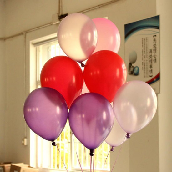 100pcs Wedding Party Latex Balloons Pearl Balloon Birthday Festival Pearl Balloon 100pcs Wedding Party Latex Balloons Pearl Balloon Birthday Festival Pearl Balloon