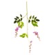 12 Pcs Artificial Silk Flower Wisteria Vine Hanging Garland Garden Wedding Decorations