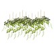 12 Pcs Artificial Silk Flower Wisteria Vine Hanging Garland Garden Wedding Decorations