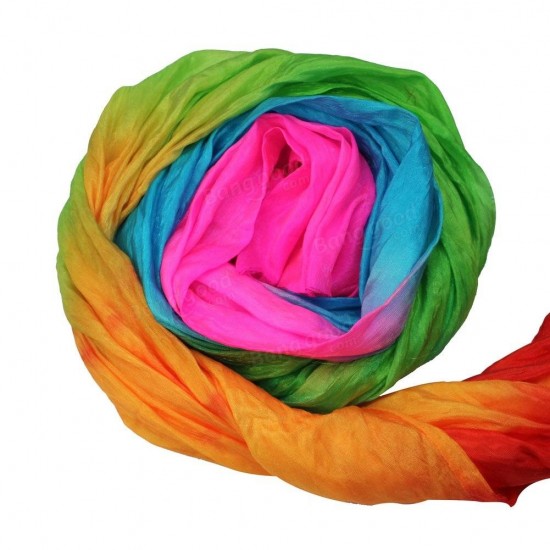 1.8M 5 colors Belly Dance Fan Bamboo Long Silk Fans Dance Performance Supplies 1.8M 5 colors Belly Dance Fan Bamboo Long Silk Fans Dance Performance Supplies