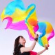 1.8M 5 colors Belly Dance Fan Bamboo Long Silk Fans Dance Performance Supplies 1.8M 5 colors Belly Dance Fan Bamboo Long Silk Fans Dance Performance Supplies