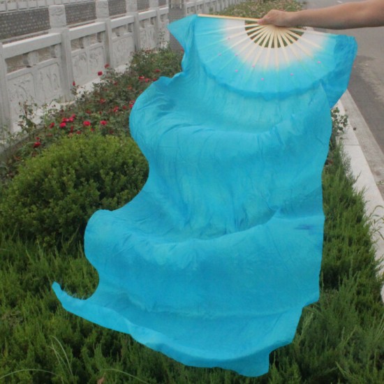 1.8m Lengthen Belly Dance Fan Imitated Silk Fabric Bamboo Fans Dance Dancing Performance Supplies 1.8m Lengthen Belly Dance Fan Imitated Silk Fabric Bamboo Fans Dance Dancing Performance Supplies