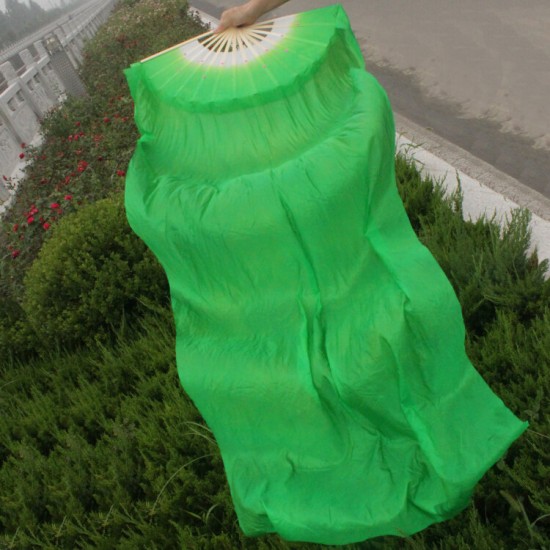 1.8m Lengthen Belly Dance Fan Imitated Silk Fabric Bamboo Fans Dance Dancing Performance Supplies 1.8m Lengthen Belly Dance Fan Imitated Silk Fabric Bamboo Fans Dance Dancing Performance Supplies