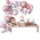 201PCS/Set Pink Balloons Arch Kit Tape Party Birthday Wedding Garland Decor