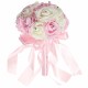 Crystal Artificial Foam Rose Flower Bridesmaid Bouquet Bridal Wedding Decorations Crystal Artificial Foam Rose Flower Bridesmaid Bouquet Bridal Wedding Decorations