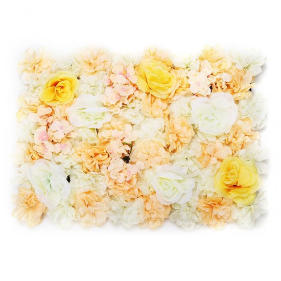 DIY Artificia Wedding Rose Flower Panel Backdrop Wall Road Arch Decorations DIY Artificia Wedding Rose Flower Panel Backdrop Wall Road Arch Decorations