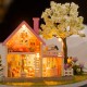 DIY Music Box Dolls House Dollhouse Handmade Miniature Kids Kits Toy Gift