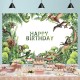 Dinosaur Forest Theme Birthday Backdrop Vinyl Studio Backdrop Photography Props Photo Background Decorations Dinosaur Forest Theme Birthday Backdrop Vinyl Studio Backdrop Photography Props Photo Background Decorations