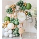 Garland Green Gold Ballon Set for Party Birthday Wedding