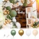 Garland Green Gold Ballon Set for Party Birthday Wedding