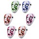 Halloween Mask LED Luminous Flashing Face Mask Party Masks Light Up Dance Halloween Cosplay