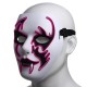 Halloween Mask LED Luminous Flashing Face Mask Party Masks Light Up Dance Halloween Cosplay