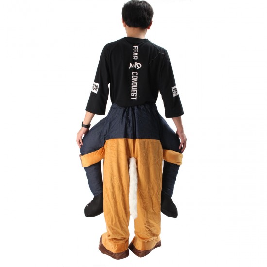 Hallowen Christmas Shoulder Carry Me Buddy Ride On A Shoulder Piggy Back Piggy Ride-On Fancy Dress Adult Party Costume Outfit Hallowen Christmas Shoulder Carry Me Buddy Ride On A Shoulder Piggy Back Piggy Ride-On Fancy Dress Adult Party Costume Outfit