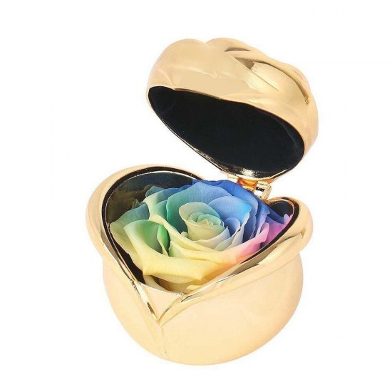 Handmade Preserved Fresh Flower Immortal Rose in Box Valentines Day Decorations Lady Gifts Handmade Preserved Fresh Flower Immortal Rose in Box Valentines Day Decorations Lady Gifts