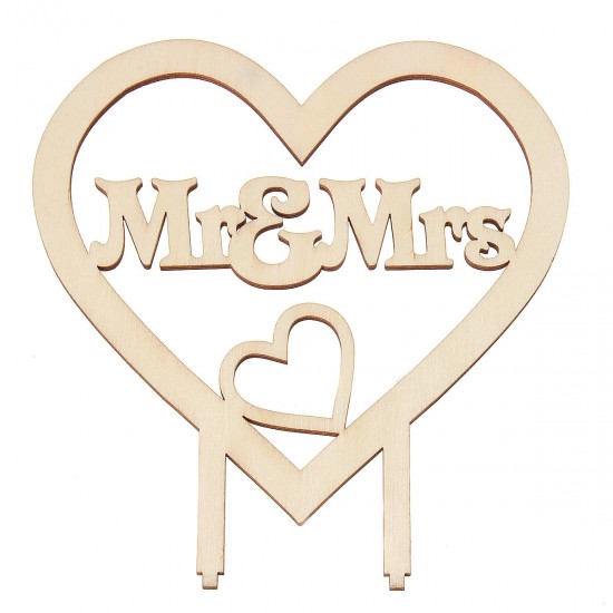 Personalised Chocolate Snack Display Mr&Mrs Heart Wedding Dessert Stand Shelf Rack Party Centrepiece