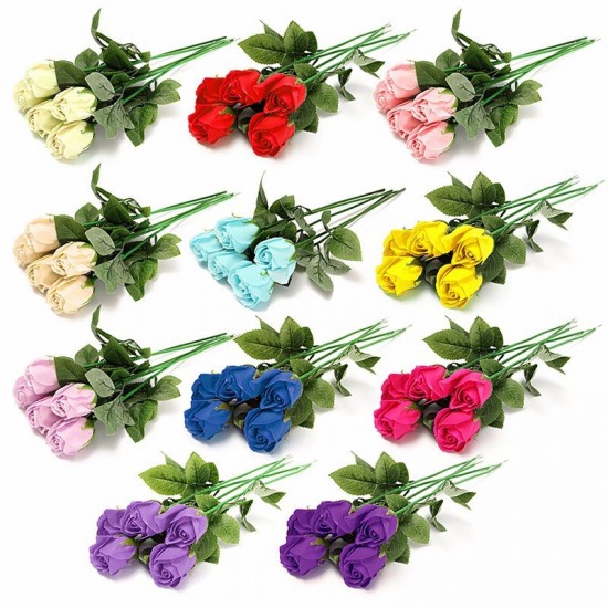 Simulation Artificial Rose Soap Flower For Wedding Party Home Decoration Valentines Day Gift