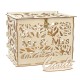 Wedding Card Post Wooden Box Collection Gift Card Boxes with Lock Patry Decor