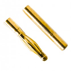 1 Pair 2mm Gold Bullet Banana Connector Plug For ESC Battery Motor RC Drone FPV Racing Multi Rotor