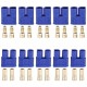 10 Sets EC3 Connector 3.5mm Gold Bullet Banana Plug Female Male RC ESC LIPO Battery Electric Motor Airplane Quadcopter Parts DIY