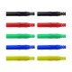 10Pcs P3013 4mm Safety Shrouded Banana Plug Solder In line DIY Assembly Test Leads Connectors