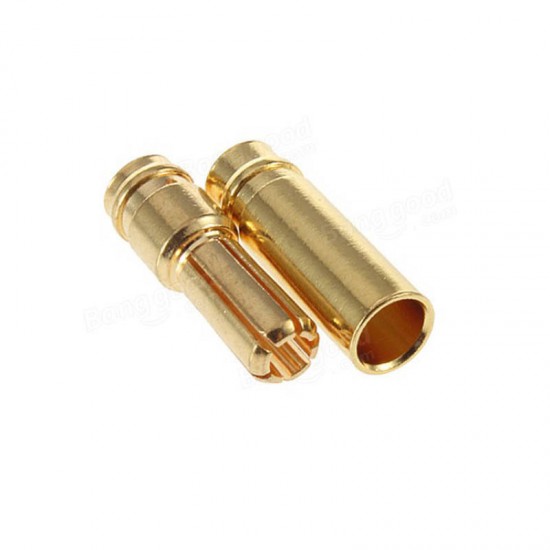 10Set EC5 Flame Retardant Male & Female Connectors Banana Head Plug For RC Lipo Battery