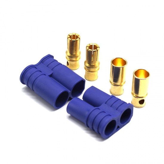 10Set EC8 400A Flame Retardant Connector Male & Female Connectors Head Banana Plug