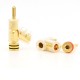 4Pcs Viborg Gold Plated Audio Banana Speaker Plug Connector 45 Dgree Lock Screw Welding Free 4Pcs Viborg Gold Plated Audio Banana Speaker Plug Connector 45 Dgree Lock Screw Welding Free