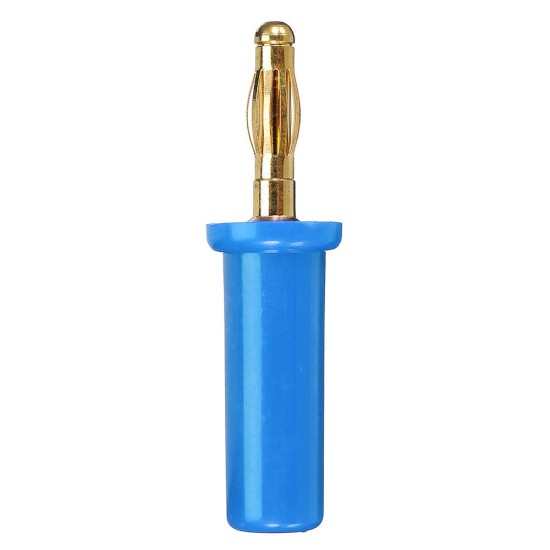 4mm Copper Gold Plated Banana Plug Connectors 5 Colors for RC Model