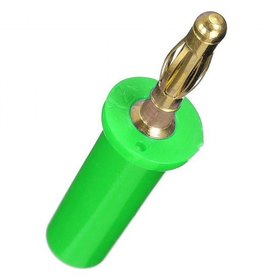 4mm Copper Gold Plated Banana Plug Connectors 5 Colors for RC Model 4mm Copper Gold Plated Banana Plug Connectors 5 Colors for RC Model