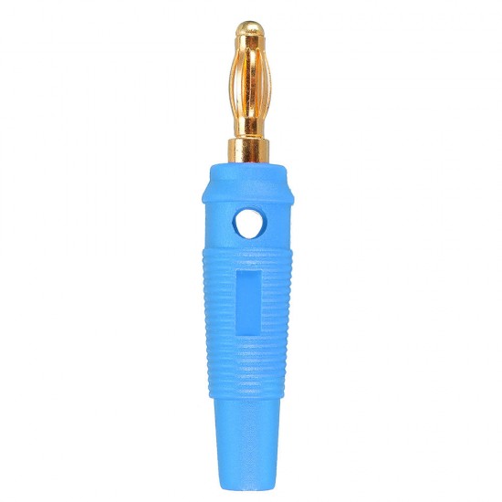 4mm Gold Plated Copper Banana Connector Plug 5 Colors for RC Model
