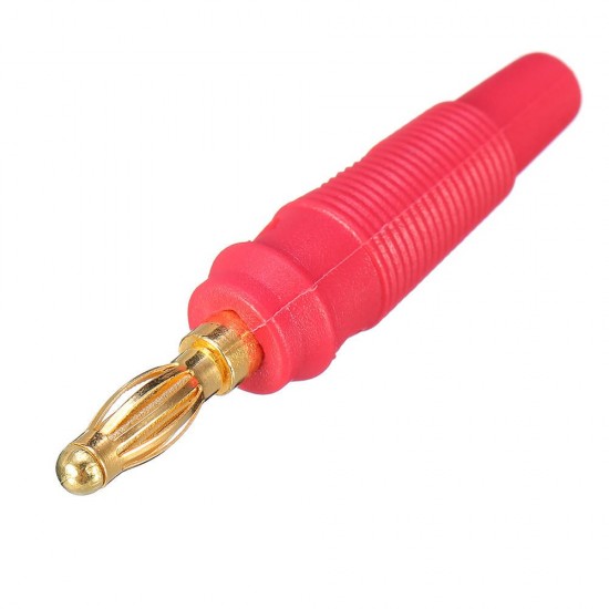 4mm Gold Plated Copper Banana Connector Plug 5 Colors for RC Model