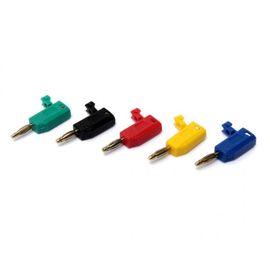 5 Colors 2mm Banana Plug Connector Jack For Speaker Amplifier Test Probes Terminals Cooper