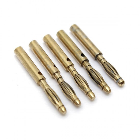5 Colors 2mm Banana Plug Connector Jack For Speaker Amplifier Test Probes Terminals Cooper 5 Colors 2mm Banana Plug Connector Jack For Speaker Amplifier Test Probes Terminals Cooper