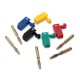 5 Colors 2mm Banana Plug Connector Jack For Speaker Amplifier Test Probes Terminals Cooper 5 Colors 2mm Banana Plug Connector Jack For Speaker Amplifier Test Probes Terminals Cooper